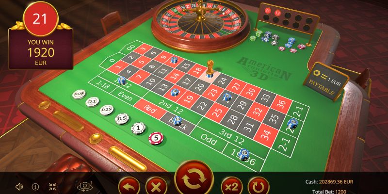 Sơ lược về bộ môn Roulette 3D